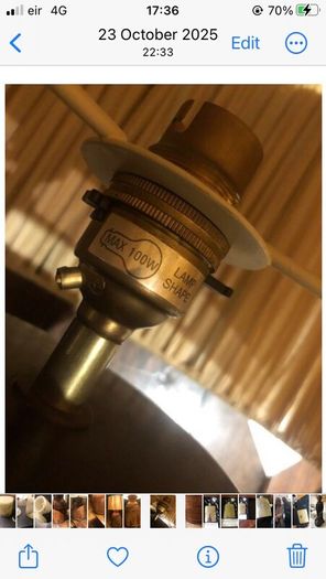Vintage Himachal Pot/Table Lamp