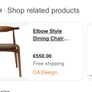 Set of Six (6) Designer Dining Chairs Image 5