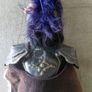 Vintage Sicilian Marionette Knight puppet hand painted wooden head Image 6