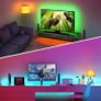 TV LED Backlight with App Control, RGB LED Strip Light, USB Powered, Adjustable Lighting Kit for 40-60in TV, Computer, Monitor (4pcs x 50cm) [Energy Class A] Image 2