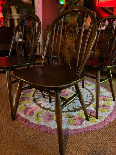 Ercol dining chairs