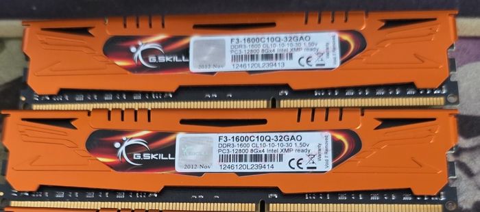 Intel i5 3570K + Gigabyte Z77X-D3H Motherboard + G.Skill 32GB DDR3 RAM Bundle