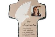 Photo Slate Hanging Cross with you photo text or image  16x20cm