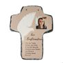 Photo Slate Hanging Cross with you photo text or image  16x20cm Image 2