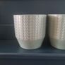 Sage green plant pots Image 2