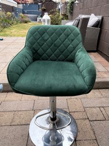 Adjustable Height Swivel Bar Stool