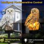 Owl Shape Light LED Solar Garden Light Owl Lawn Lamp Waterproof Solar Led Lights Outdoor Lighting Night Light Decorative Home Garden (FREE POSTAGE) Image 3