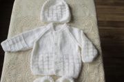 Hand knitted Baby's cardigan,