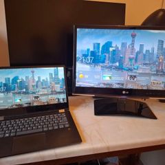 LG 22" Full HD LED Monitor & TV