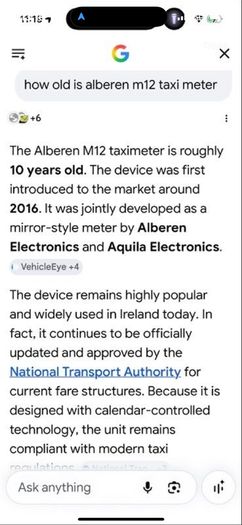 Alberen Taxi Meter