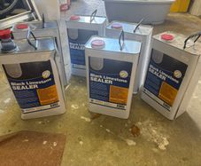 Smartseal Black Limestone Sealer, 5 x New 5L Tins + 1 Almost Full Free