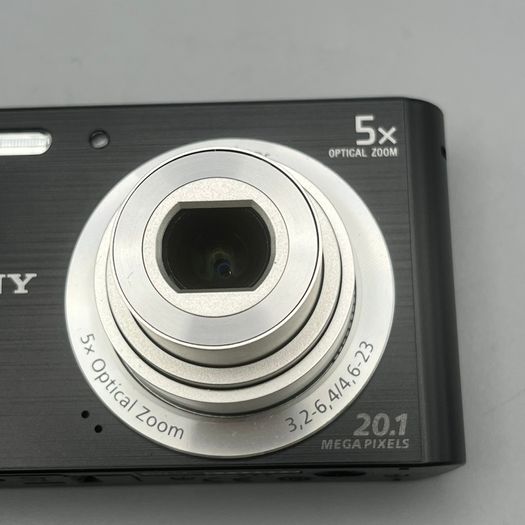 Sony DSC-W800 20.1MP Digital Camera Black - Boxed - Mint