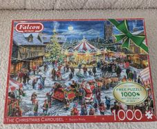 Falcon Christmas Jigsaw 1000 pieces x 2