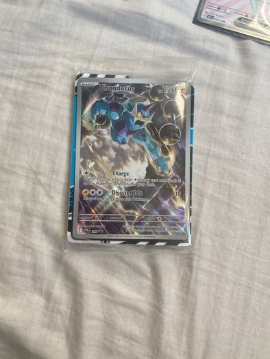 Thundurus promo from etb pokemon