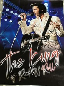 Elvis Presley - The King of Rock and Roll - Canvas Print
