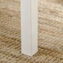 2-piece seating set, folding dining table with 2 chairs, folding table, 110 cm x 70 cm x 75 cm, White + Natural Image 4
