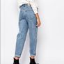 Pull&Bear eyelet high waist relaxed fit jeans size UK8 EU36 Perfect condition Postage included Image 2