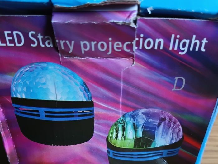 Child's Karaoke Machine &LED Light