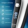 Electric Shavers for Men Cordless Rechargeable,Electric Razor for Men Wet&Dry Waterproof,Mens Shaver with Pop-up Beard Trimmer,Rotary Shaver with LED Display Image 4