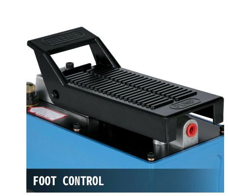 BRAND NEW Air Hydraulic Foot Pump 1/4 NPT Air Inlet 3/8 NPT Oil Outlet 10000PSI for Heavy Machinery Oil Rigging & Moving Auto Repair