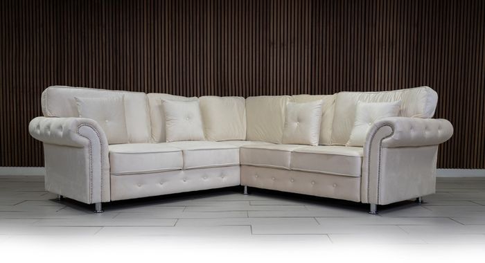 Olympia Fullback Corner sofa Cream Color