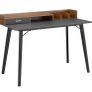 New Computer Desk with Monitor Stand, Drawer and Storage Compartments. Compact Desk for Home Office Image 3