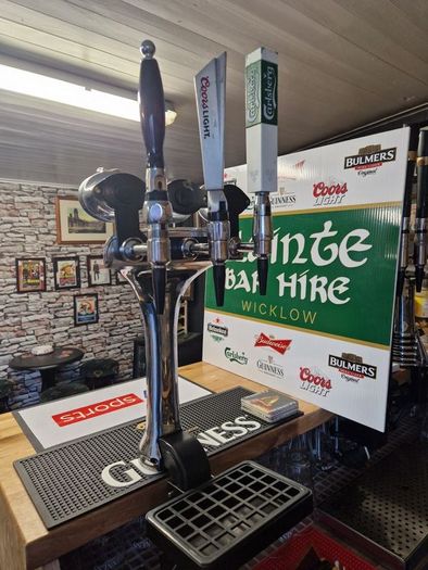home bar setup