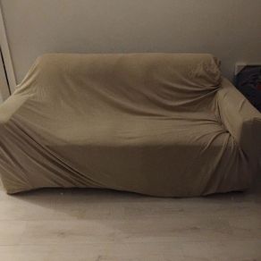 Beige 3 seater Sofa cover