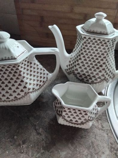 A Vintage Adams.tea Pot. Coffee Pot And Milk Jug