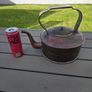 Antique Heavy Copper Kettle Image 2