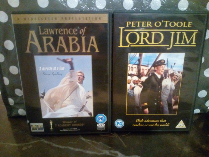 Lawrence of Arabia + Lord Jim DVD Movies Peter O'Toole