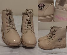 Disney Minnie Mouse pink Patent Boots