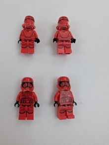 100% lego Sith jet troopers x 2 Sith Troopers x 2