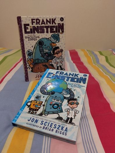 Frank Einstein books by Jon Scieszka HARDBACK BOOK