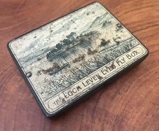 Antique Richard Wheatley loch Leven Eyed Fly Box