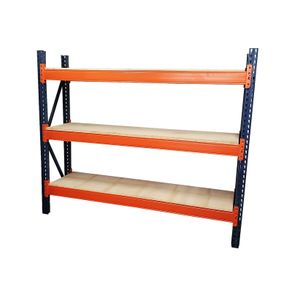 2.4m Mecalux (will not bow) Used Garage Shelving