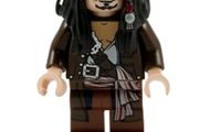 Lego Pirates of the Caribbean poc011 Captain Jack Sparrow with Tricorne