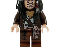 Lego Pirates of the Caribbean poc011 Captain Jack Sparrow with Tricorne