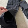 Men's Cargo Work Trousers | Black & Navy Image 3