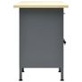 Workbench Black 160x60x85 cm Steel Image 6