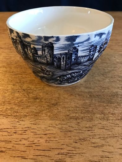 Vintage Ironstone Sugar Bowl