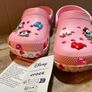 Disney Crocs Minnie clogs sandals girls size C12 Image 10