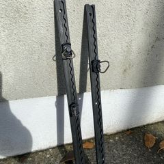 Pair of metal L-Track Tie Rails for Van/Campervan