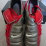 Football Boots Total 90 Nike Air Ninety II Zoom Air Red/Grey (2002) Size 7.5UK SG Image 2