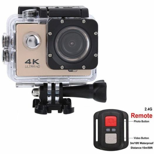 4K Sport Camera Ultra HD 1080P Sports WiFi Remote Controller Cam Action Camera DV Video Recorder