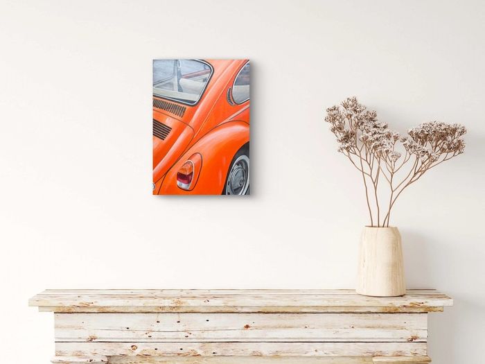 Original acrylic painting on canvas board