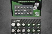 18PC 3/8-Inch Dr Master Drain Plug Key Set Sump Sockets TORX HEX TR in EVA Foam Tray