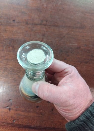 Sand in Bottle Ornament