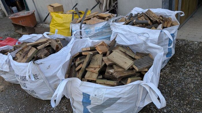 Cut firewood