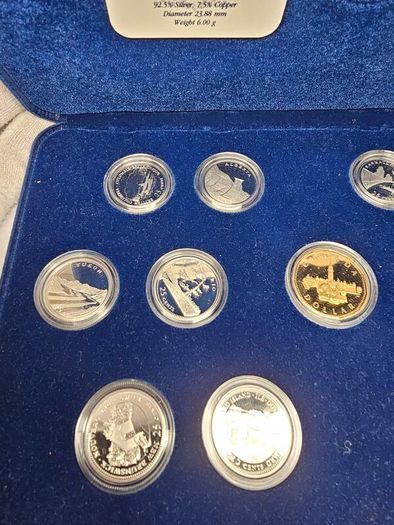 Canada 1992 Silver Proof 25 Cents 125th Anniversary of Confederation in Original Holder with COAs
